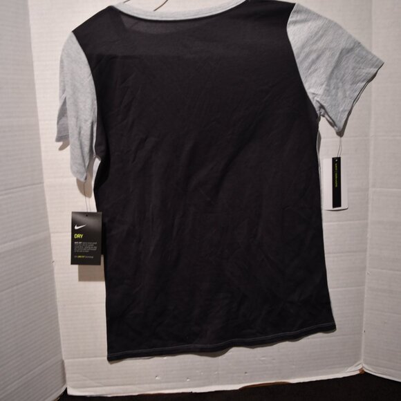 Womens NIKE DRY Dri-Fit Slim fit TOP Texas Longhorns Gray/Black Sizes S-XXL - Picture 5 of 5